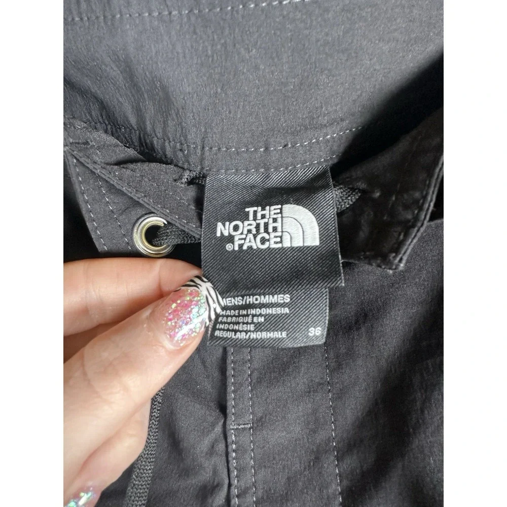 The‎ North Face Board Shorts Mens Size 36 Classic V Black Nylon Lightweight